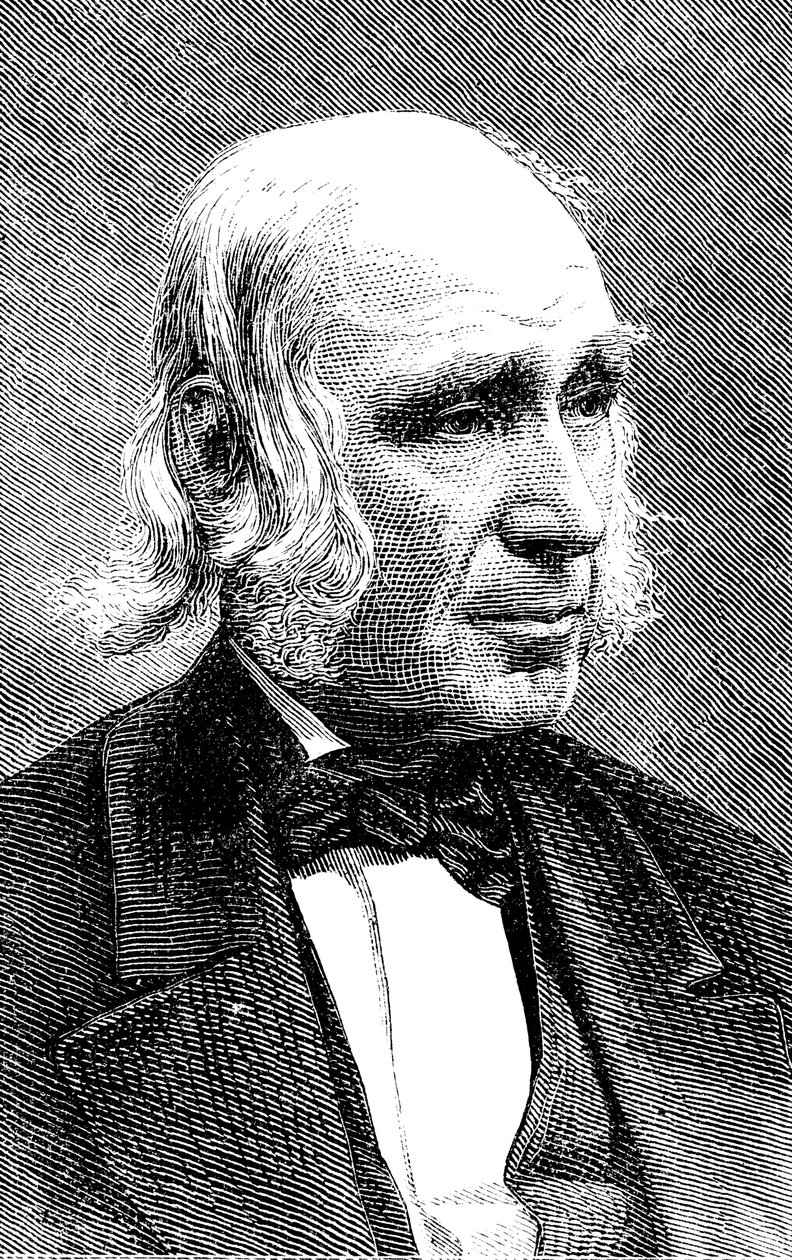 Amos Bronson Alcott 1799-1888, amerikansk lärare och transcendentalist av Unbekannt