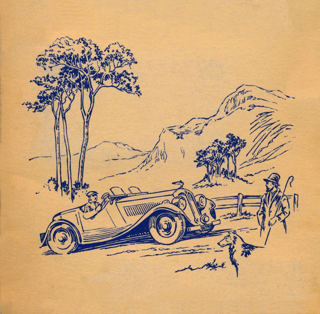 An Album of Motor Cars framsida, c1936 av Unbekannt