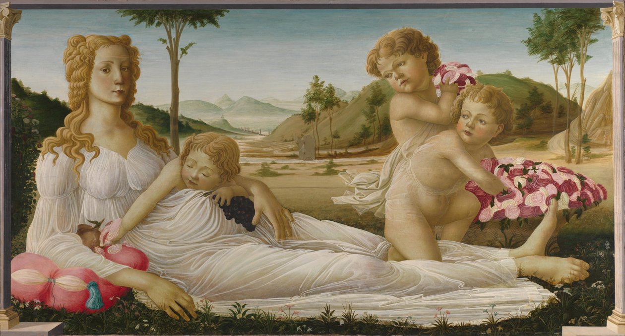 En allegori, c. 1500. av Unbekannt