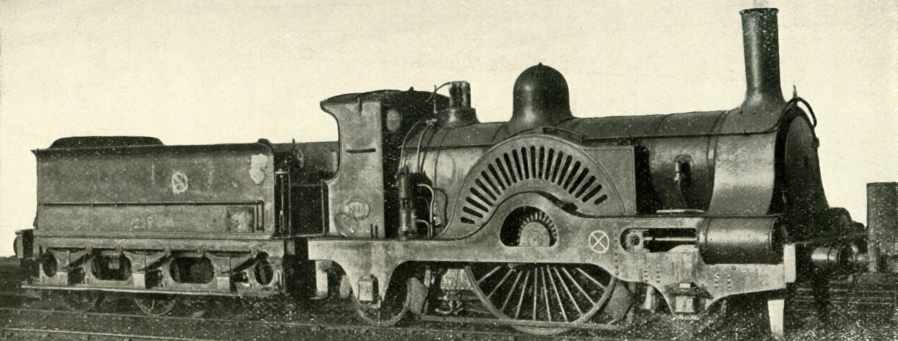 En åttafotsmarkerad för den övergivna vägen - Caledonian Railway, c1930. av Unbekannt