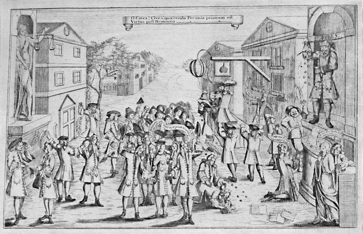 Ett val vunnet genom mutor, 1727, 1904 av Unbekannt