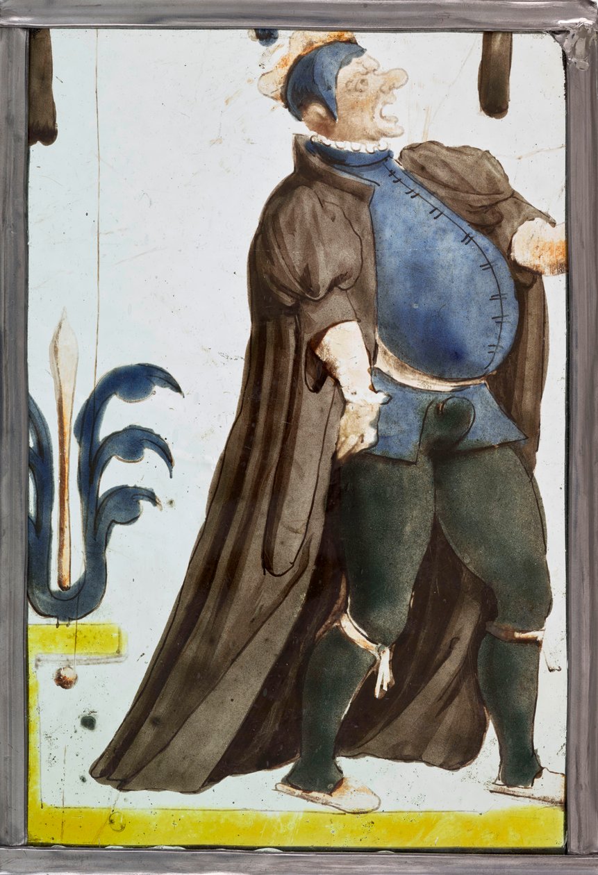 En skådespelare som deklamerar, ca. 1600. av Unbekannt