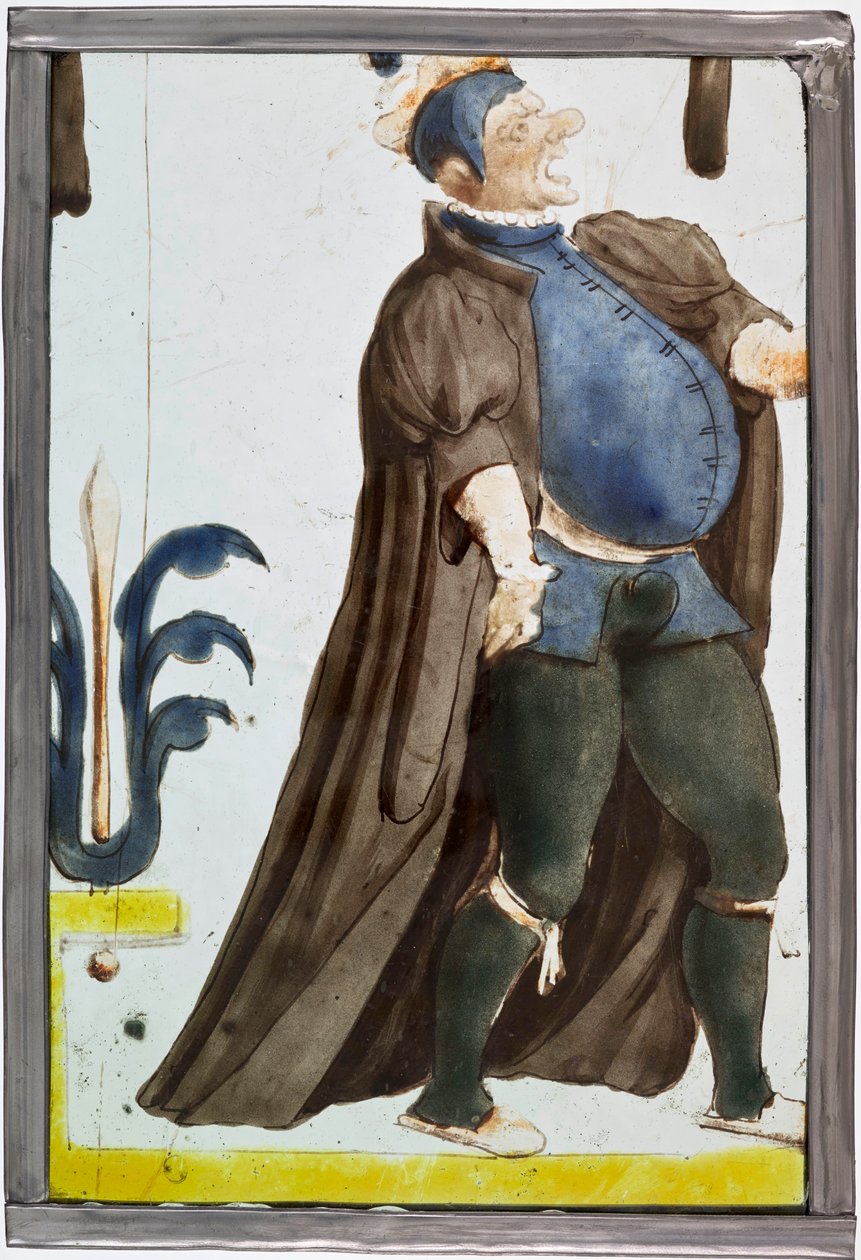 En skådespelare som deklamerar, ca. 1600. av Unbekannt