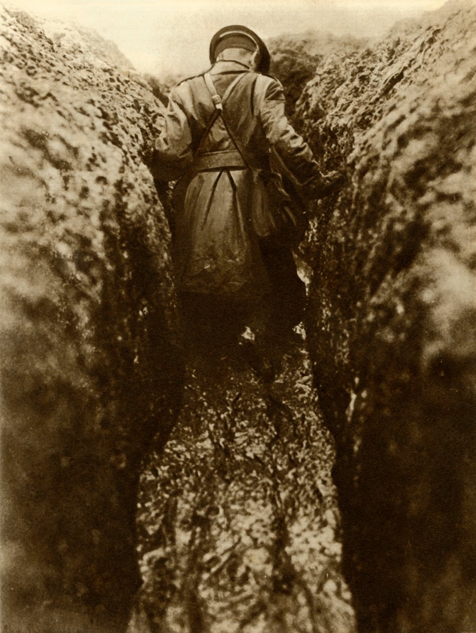 En officer i skyttegravarna, Frankrike, första världskriget, 1916, 1935. av Unbekannt