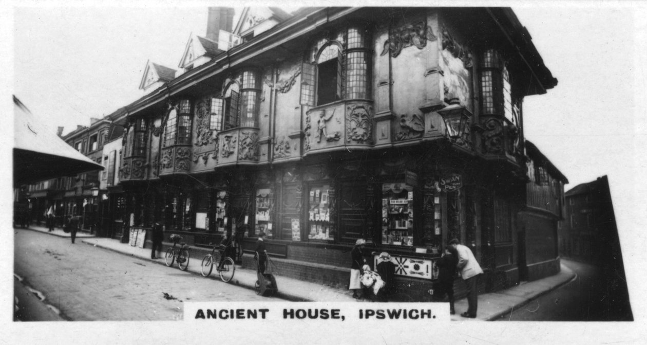 Ancient House, Ipswich, Suffolk, c1920-talet av Unbekannt