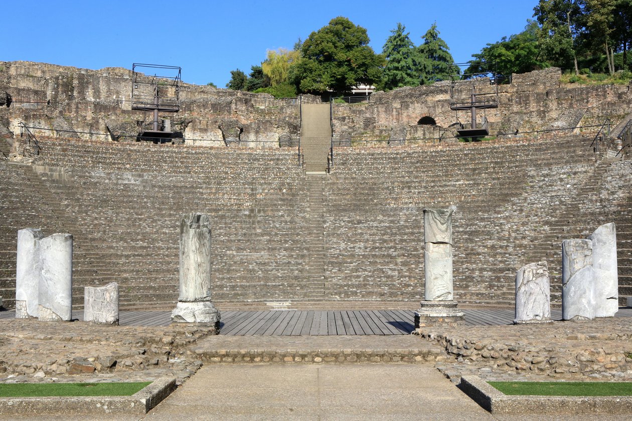 Fourvières antika teater. Lyon, 20160828, Lyon, Frankrike av Unbekannt