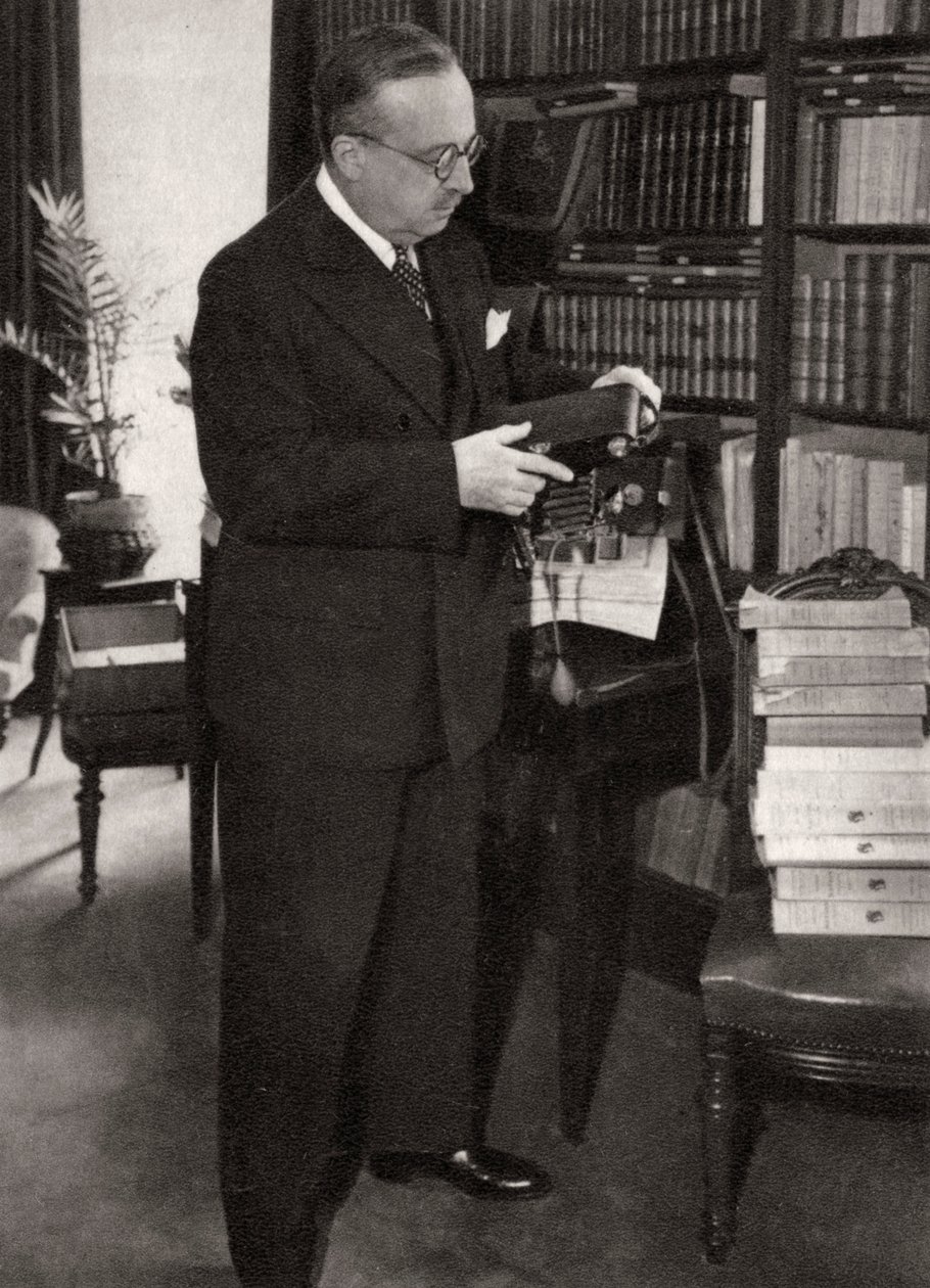 Andre Tardieu, fransk statsman, 1919 av Unbekannt