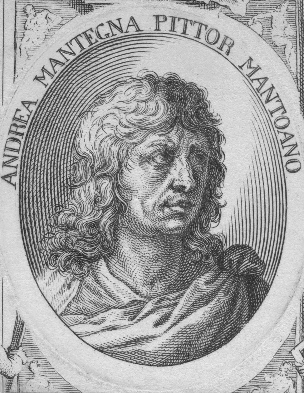 Andrea Mantegna Pittor Mantoano. av Unbekannt