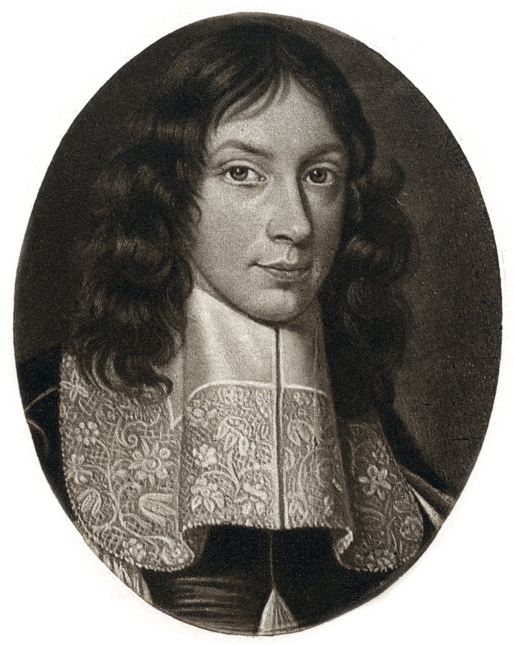 Andrew Marvell, engelsk metafysisk poet, 1600-talet, 1899 av Unbekannt