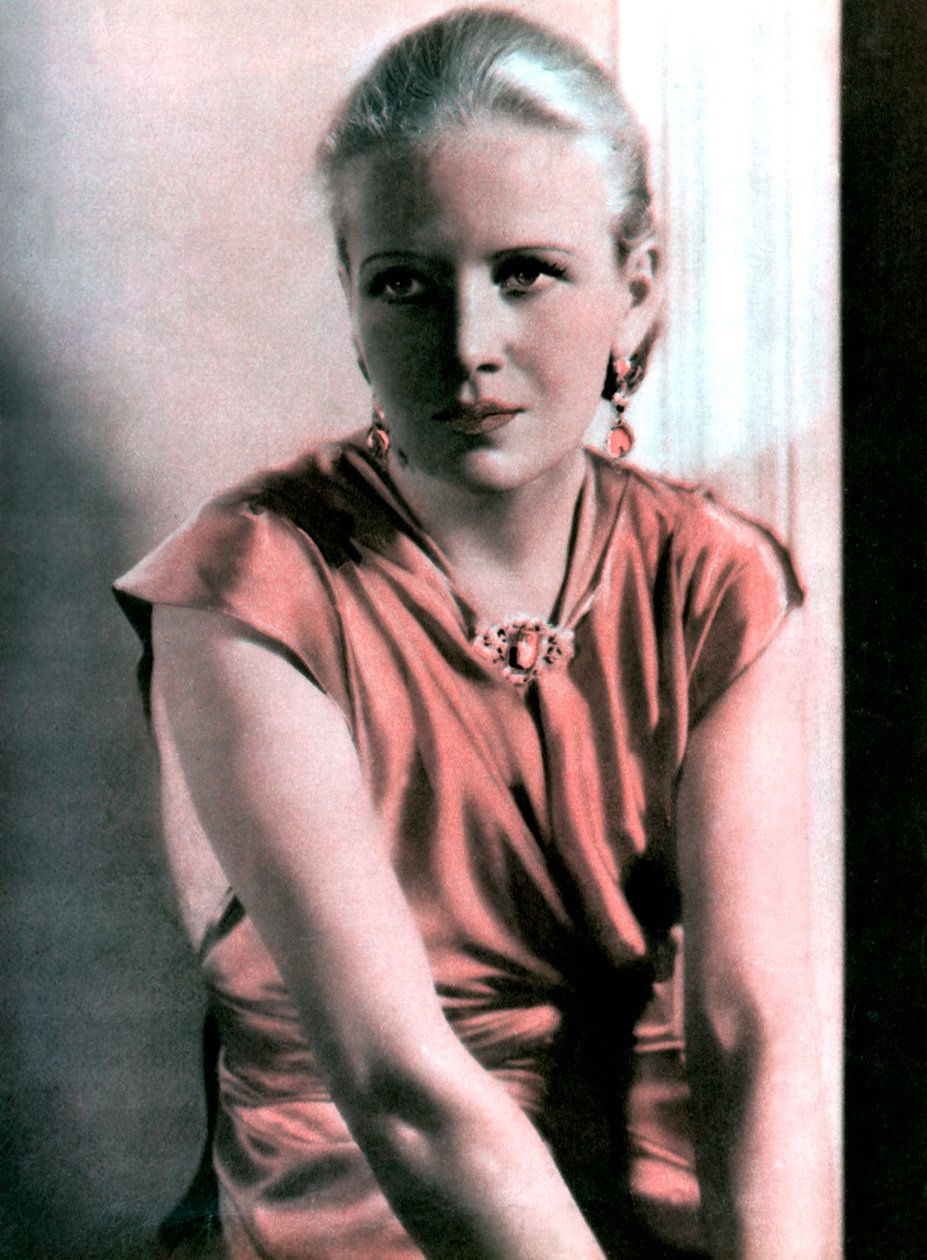 Ann Harding, amerikansk skådespelerska, 1934-1935 av Unbekannt