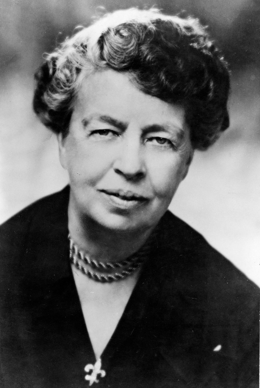 Anna Eleanor Roosevelt 1884-1962 amerikansk humanitär av Unbekannt