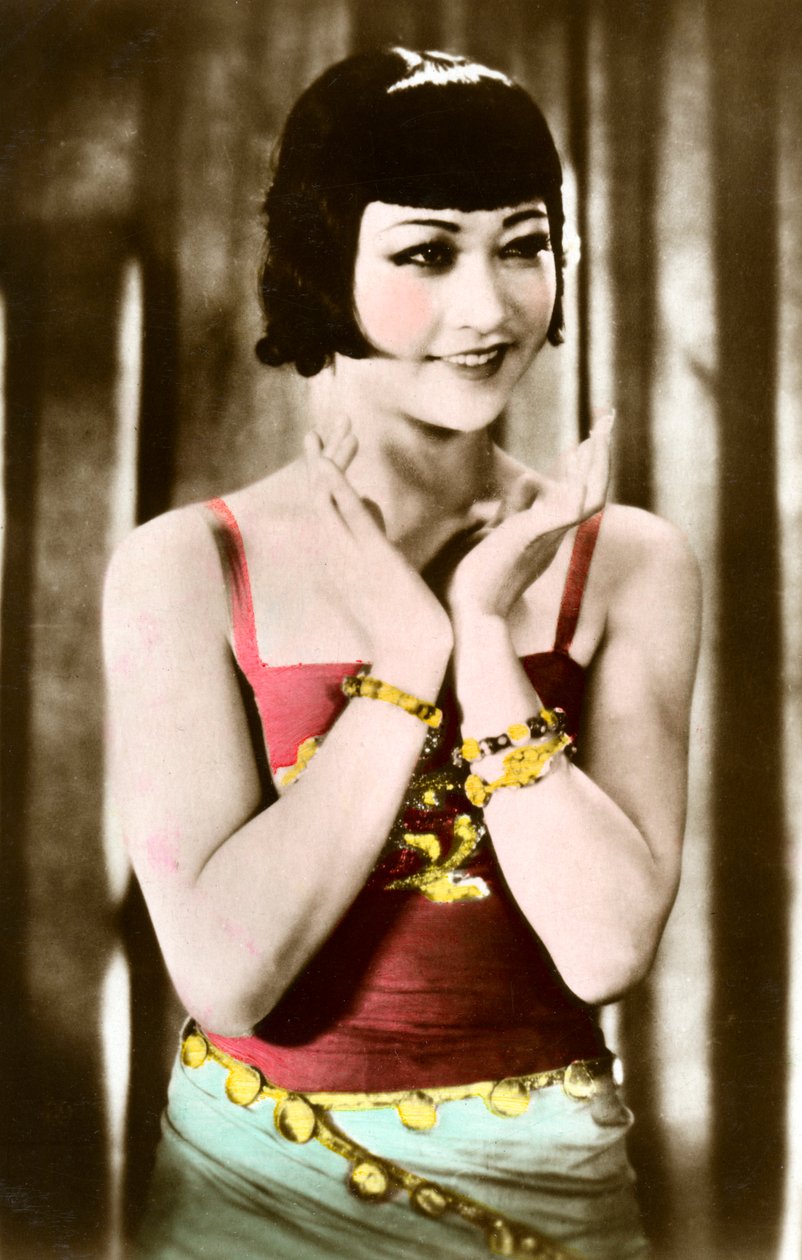 Anna May Wong 1905-1961, kinesisk-amerikansk skådespelerska, 1900-talet av Unbekannt