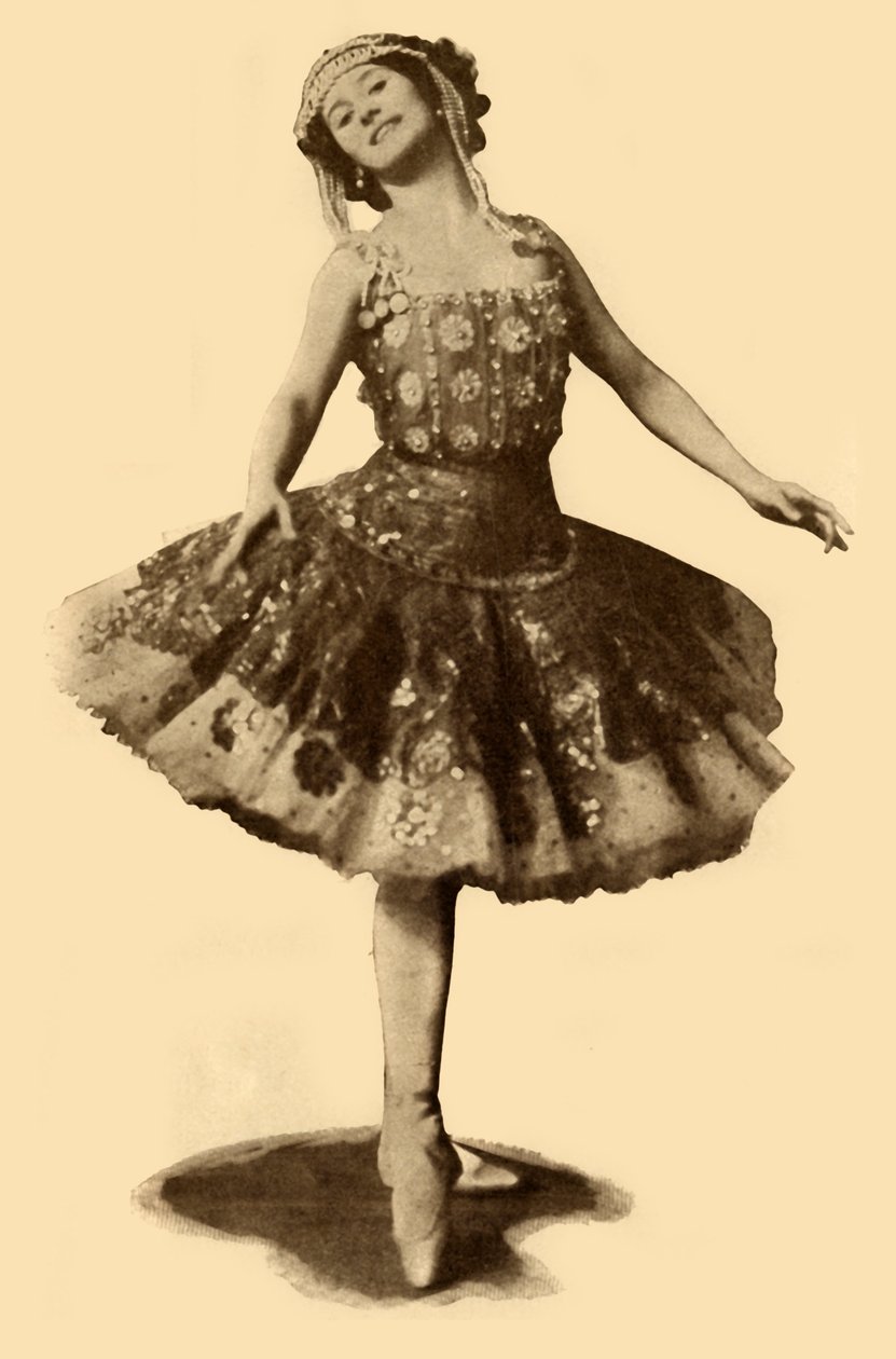 Ana Pavlova, 1910. av Unbekannt