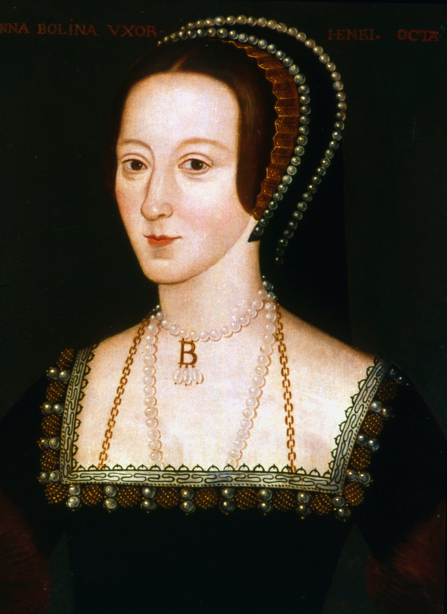 Anne Boleyn, andra fru till Henrik VIII, c1520-1536 av Unbekannt