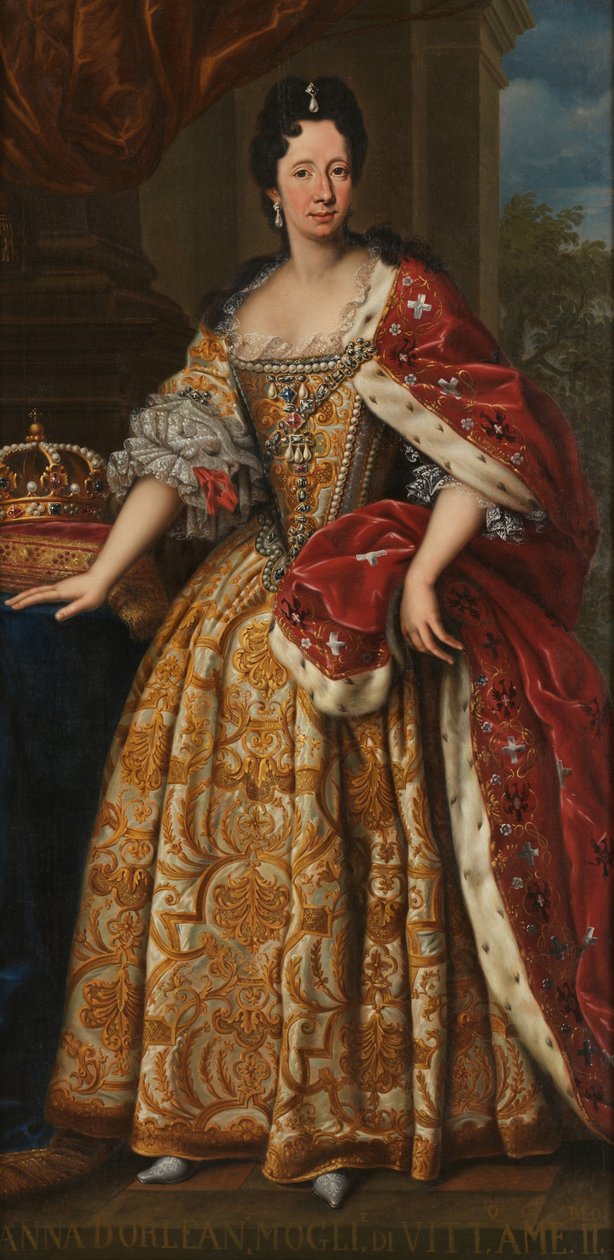Anne Marie dOrléans 1669-1728, hertiginna av Savojen av Unbekannt