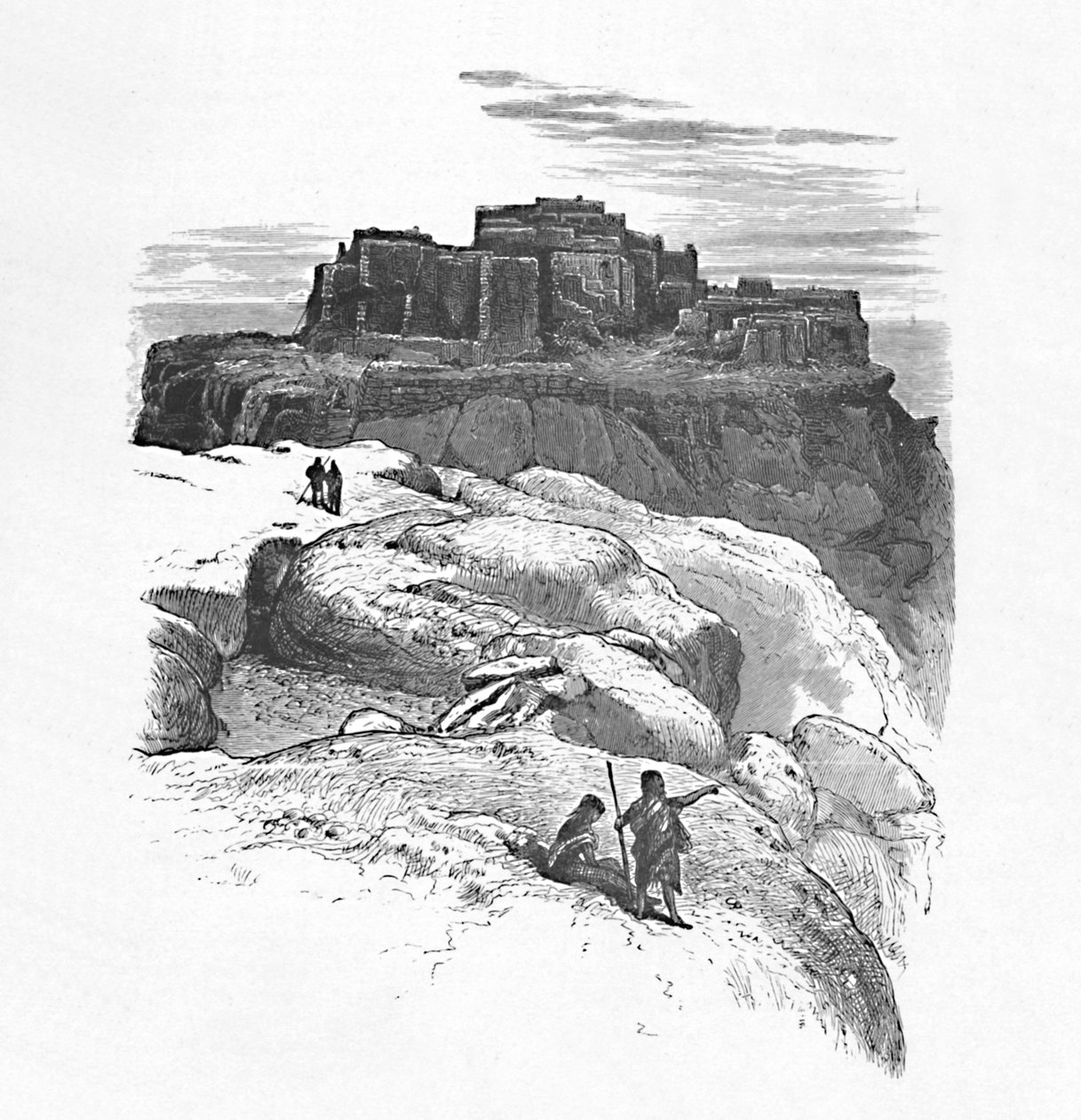 Another View of Moqui, 1883 av Unbekannt