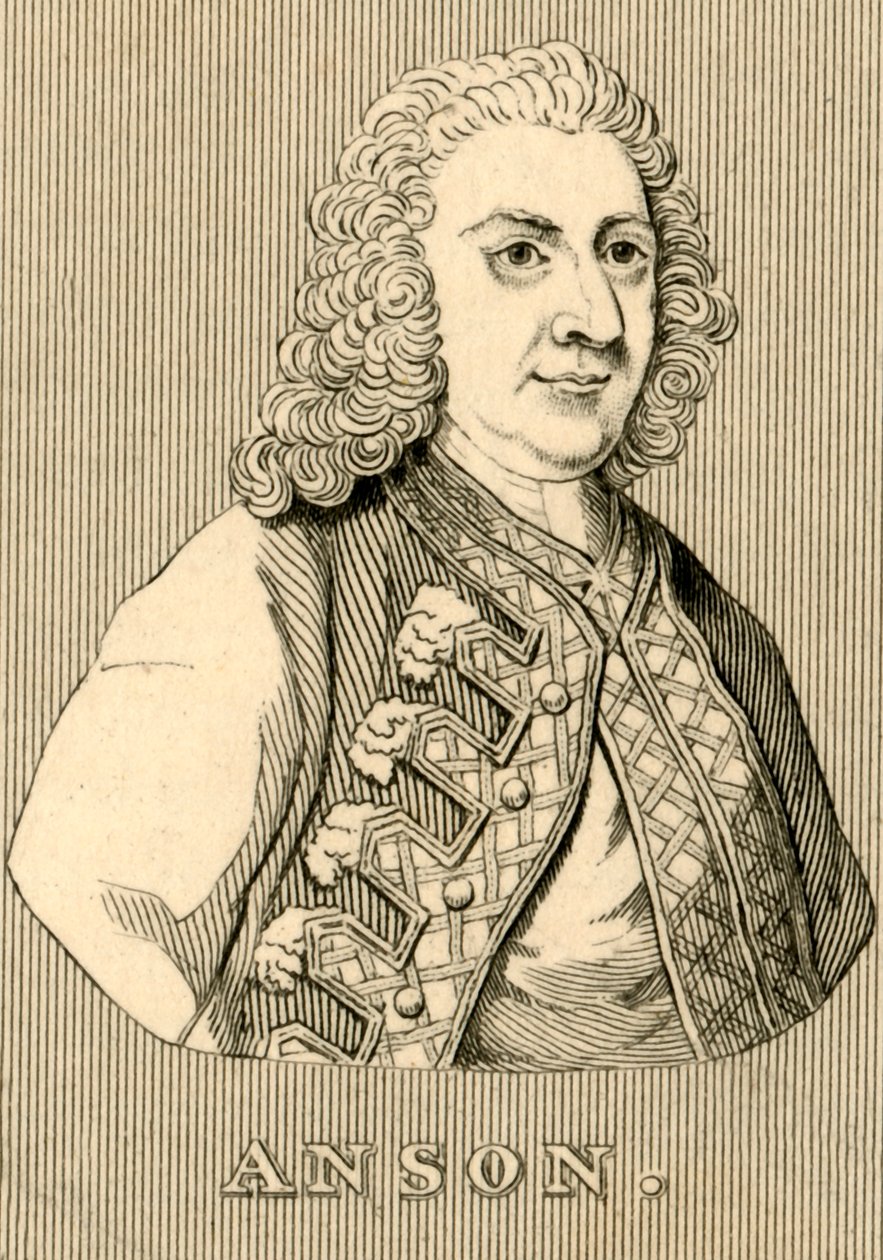 Anson, 1697-1762, 1830. av Unbekannt