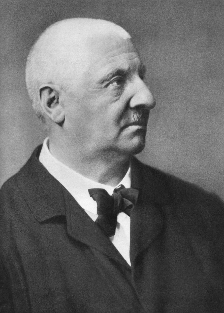 Anton Bruckner 1824-1896, österrikisk kompositör känd för sina symfonier, mässor och motetter av Unbekannt