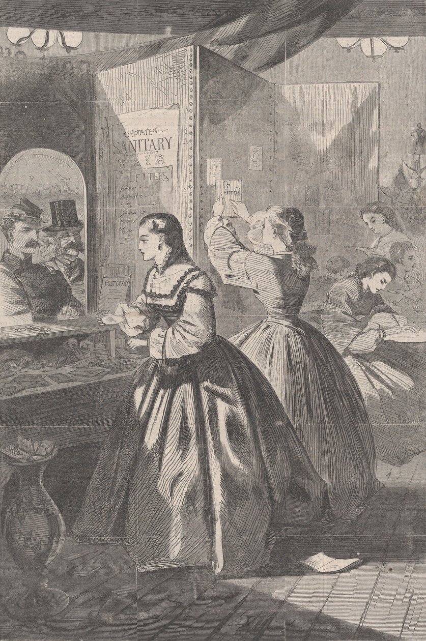Any Thing for Me, if you Please Post-kontoret för Brooklyn Fair in Aid of the S..., 5 mars 1864. av Unbekannt