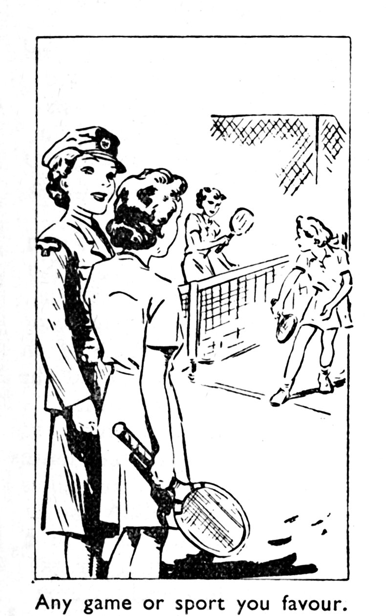 Alla spel eller sporter du gillar, 1940 av Unbekannt