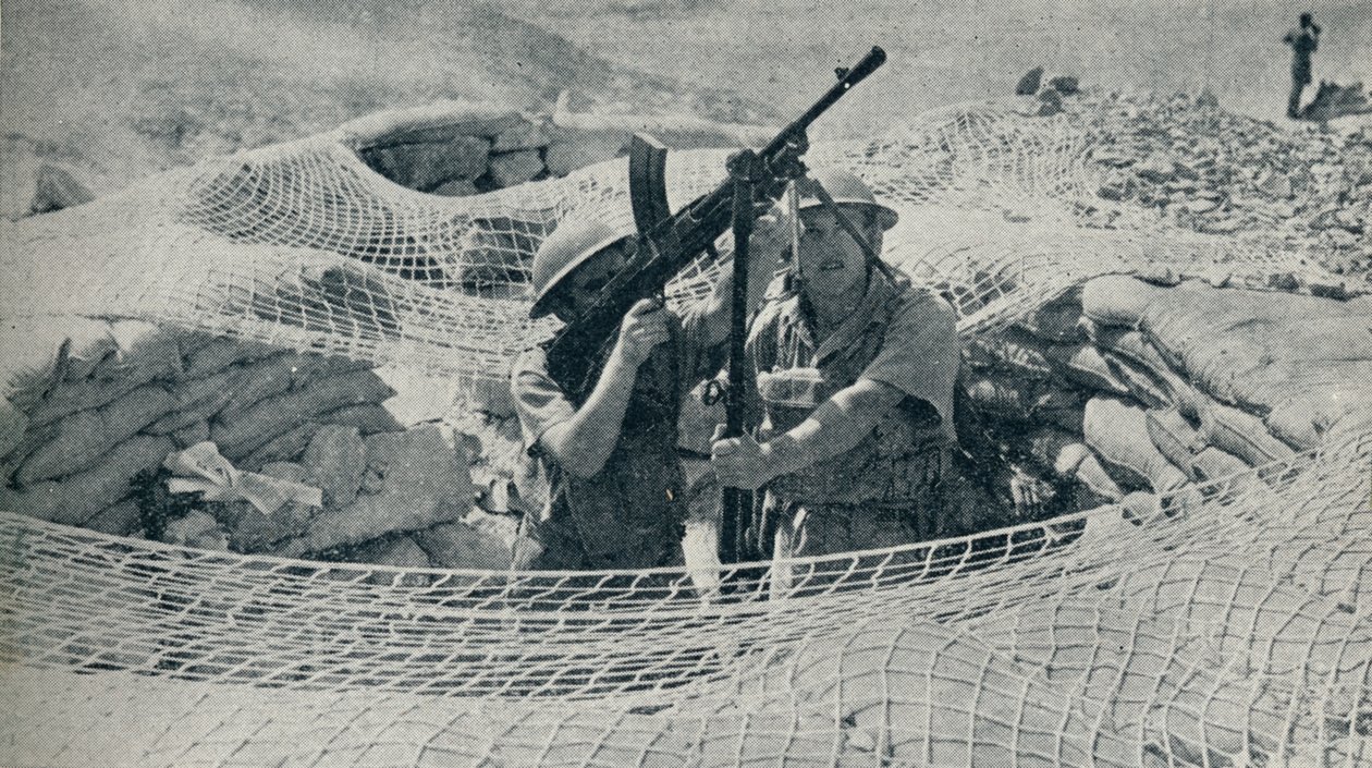 Anzacs på vakt i Egypten, 1940, 1940 av Unbekannt