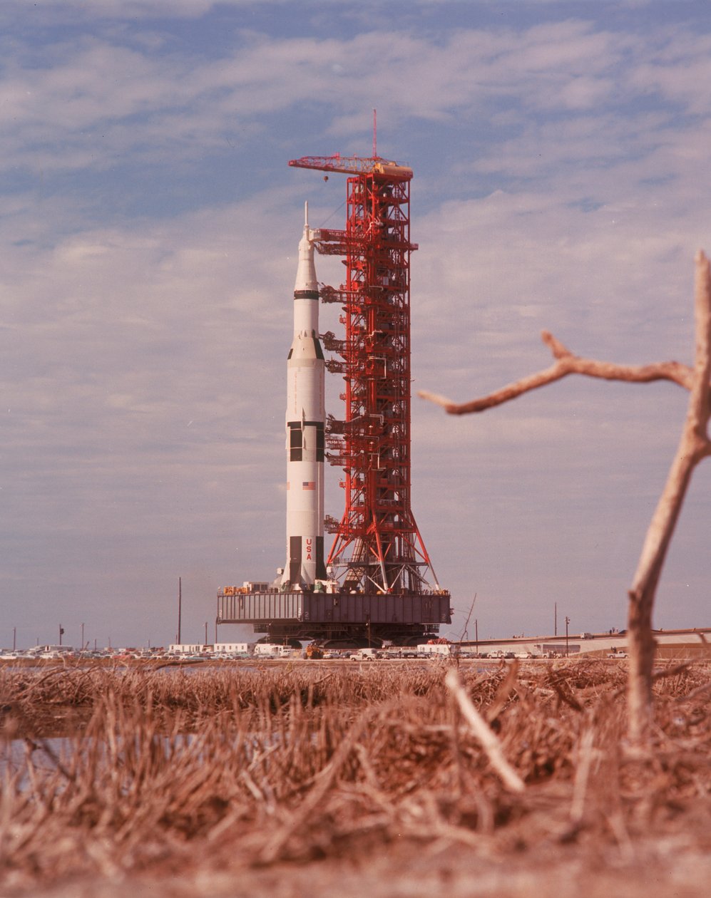 Apollo 9 Saturn V raket, 1969 av Unbekannt