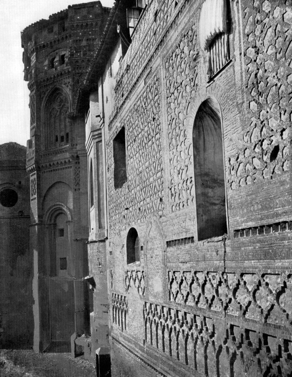 Apsid från katedralen i La Seo, Zaragoza, Spanien, 1929 av Unbekannt