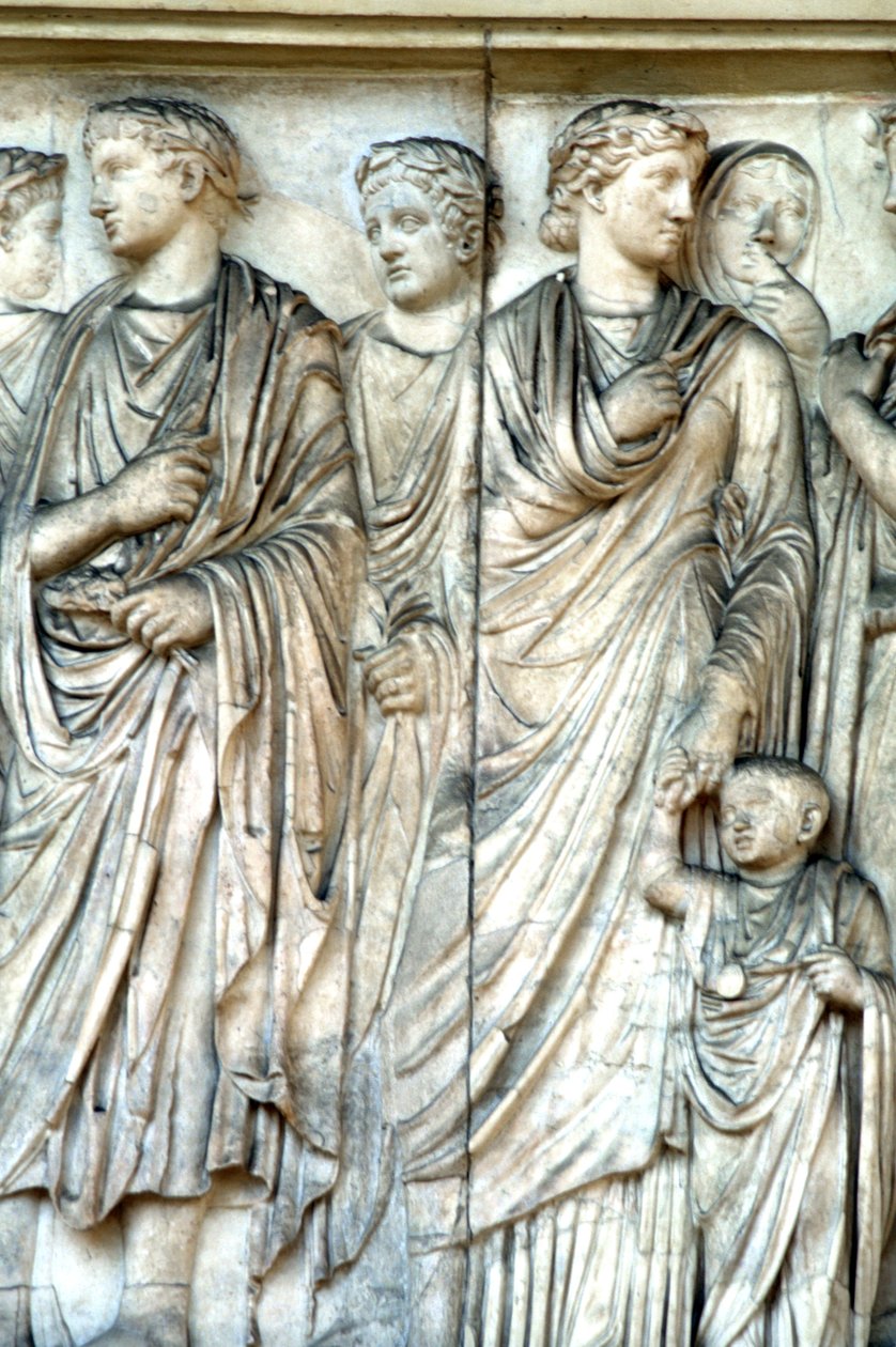 Ara Pacis, Rom, 9 f.Kr av Unbekannt