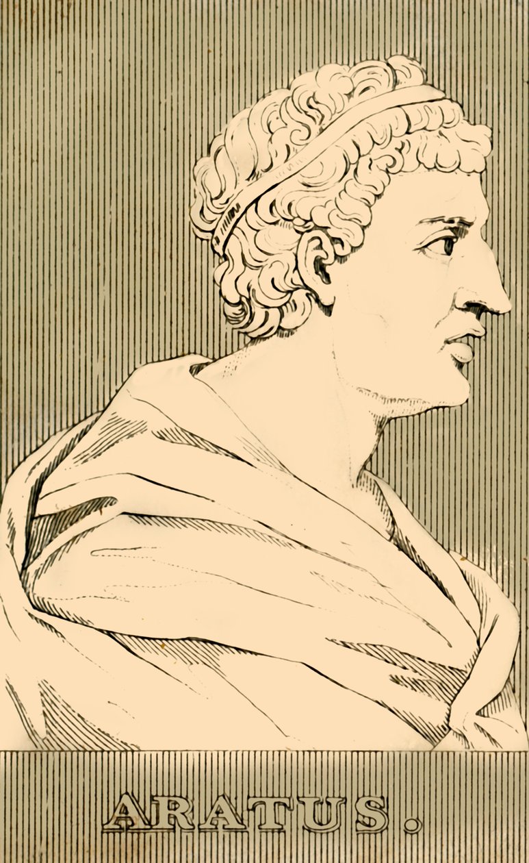 Aratus, c315-240 f.Kr., 1830 av Unbekannt