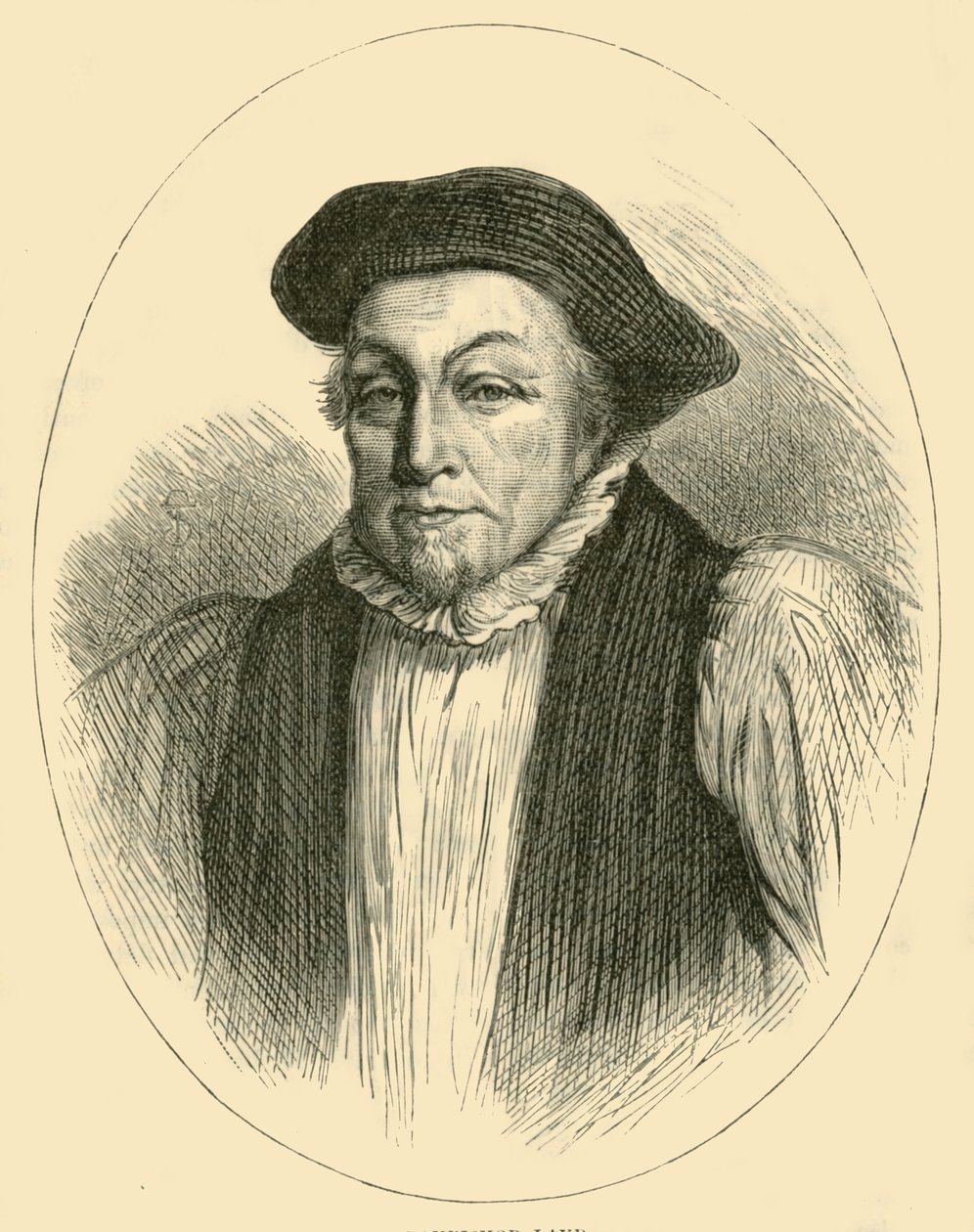 Ärkebiskop Laud, c1620-1630, 1890. av Unbekannt