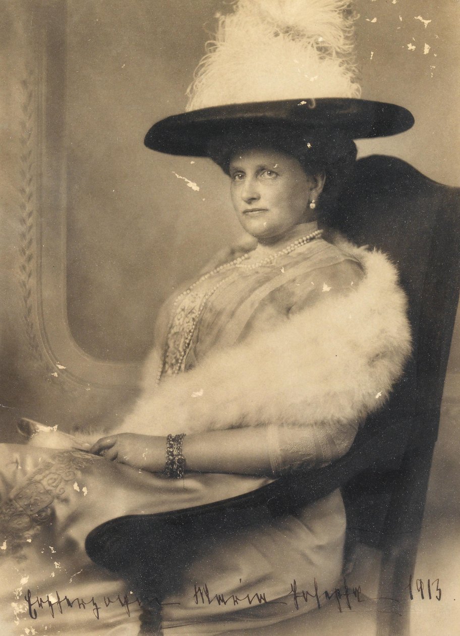Ärkehertiginna Maria Josepha av Österrike 1867-1944, prinsessa av Sachsen, 1913. av Unbekannt