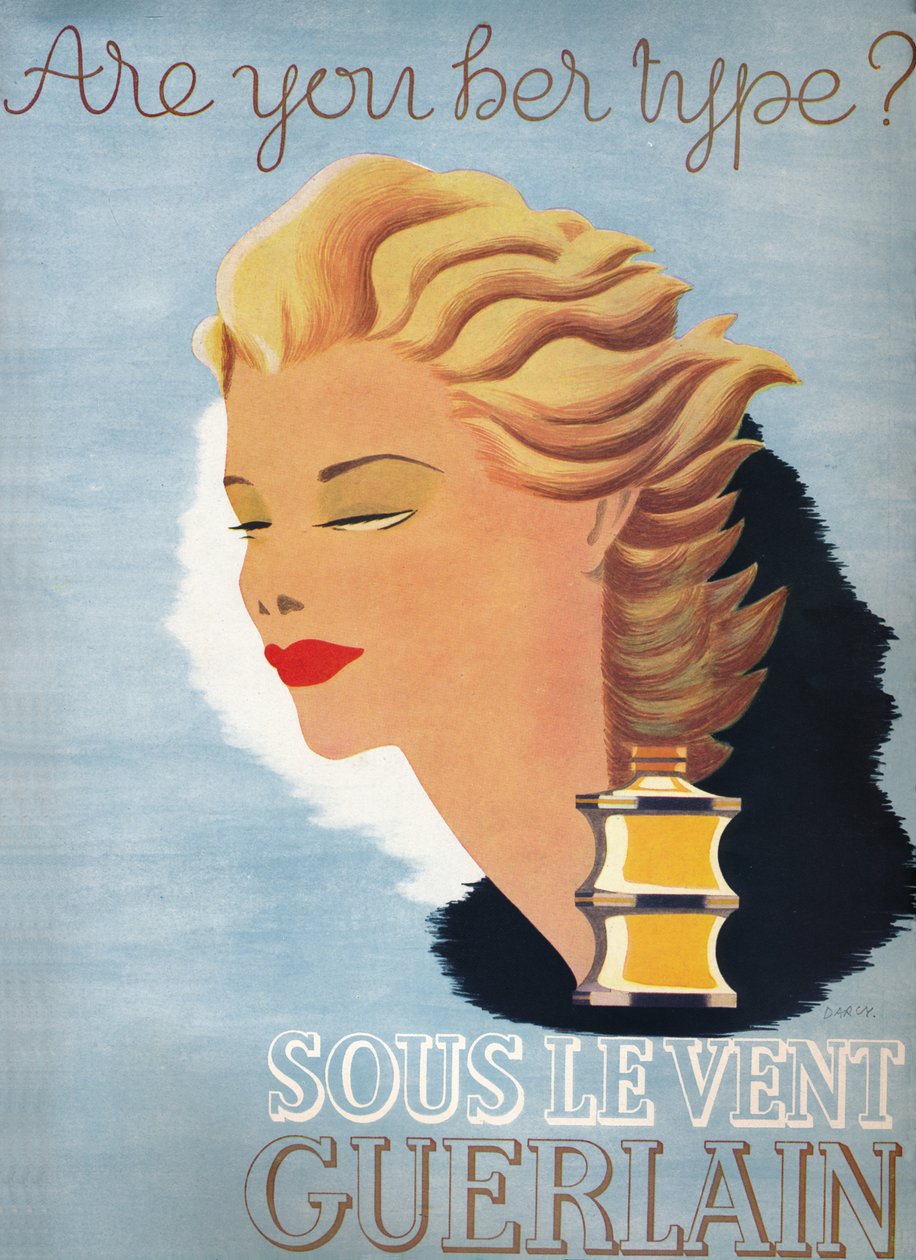Är du hennes typ - Under the Wind Guerlain, 1937 av Unbekannt