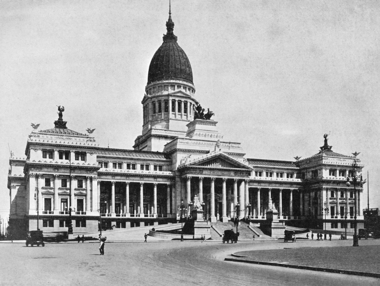 Argentina kongresshall, Buenos Aires, Argentina av Unbekannt
