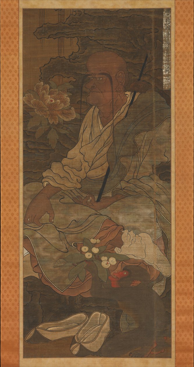 Arhat från en serie om sexton Arhats, 1300-talet. av Unbekannt