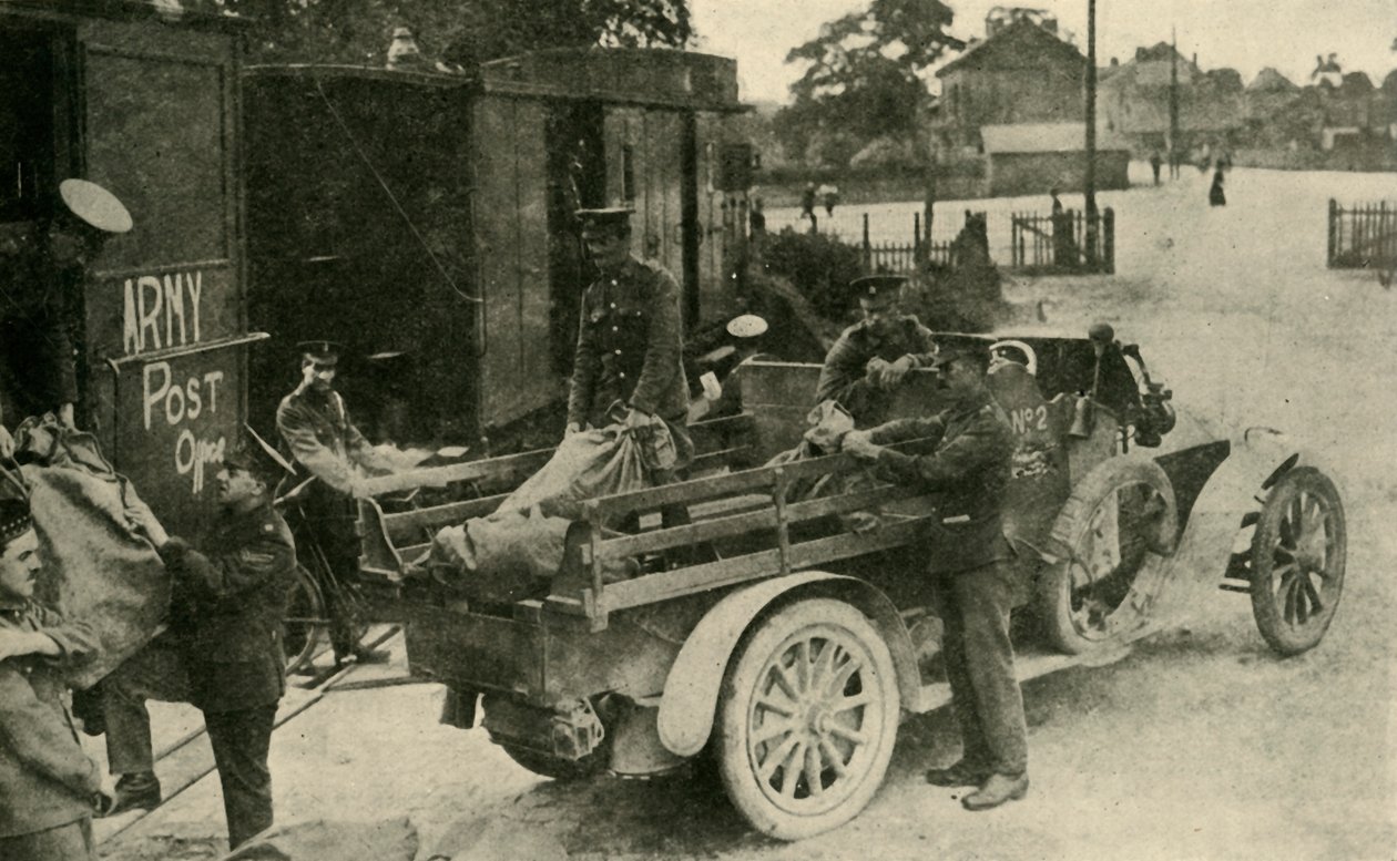 Arméns postkontor, första världskriget, c1915, c1920. av Unbekannt