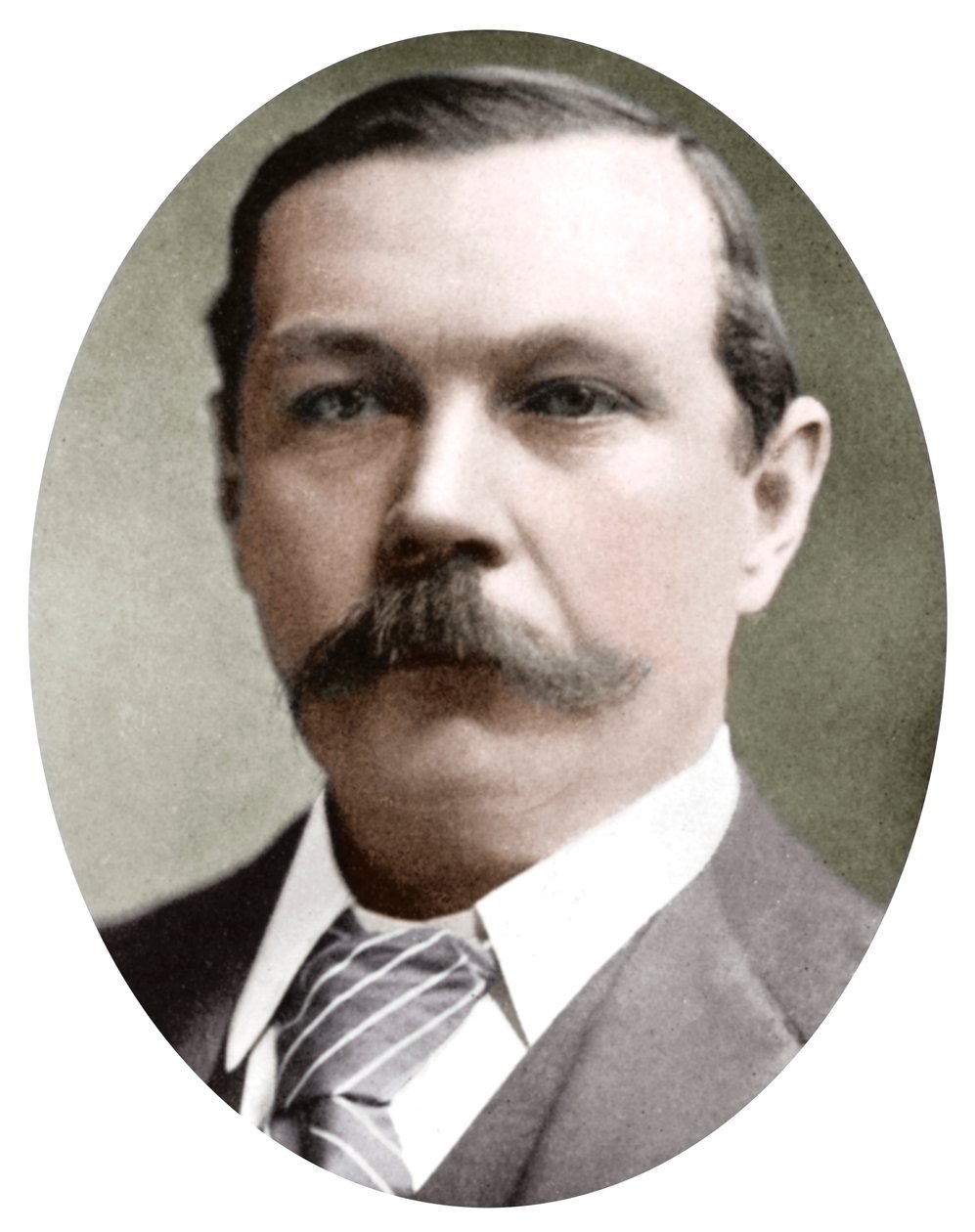 Arthur Conan Doyle, skotsk författare, c1900 av Unbekannt
