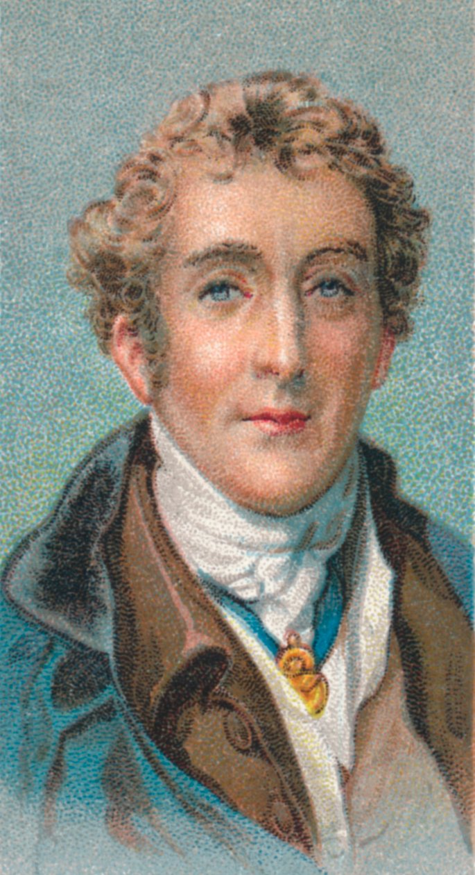 Arthur Wellesley, 1:e hertig av Wellington 1769-1852, brittisk soldat och statsman, 1924 av Unbekannt