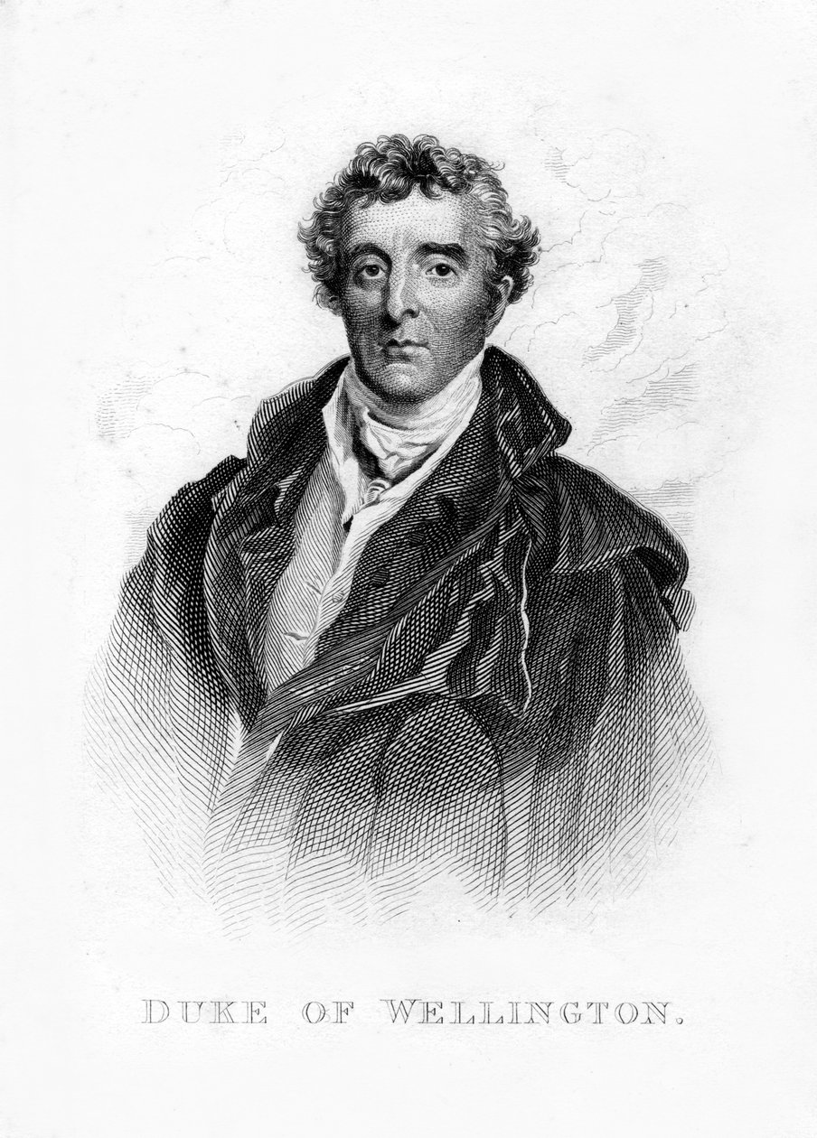Arthur Wellesley, 1:e hertig av Wellington, brittisk soldat och statsman, 1800-talet av Unbekannt