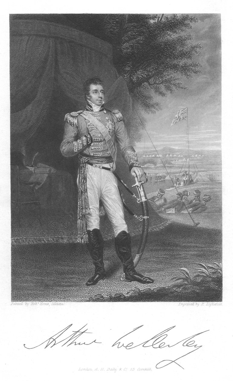 Arthur Wellesley, 1:e hertig av Wellington, c1803 av Unbekannt