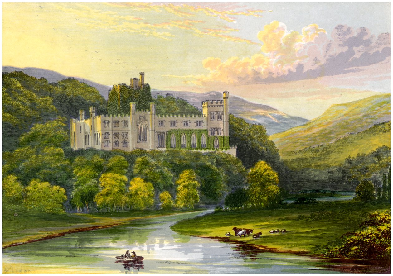 Arundel Castle, Sussex, hem för hertigen av Norfolk, c1880 av Unbekannt