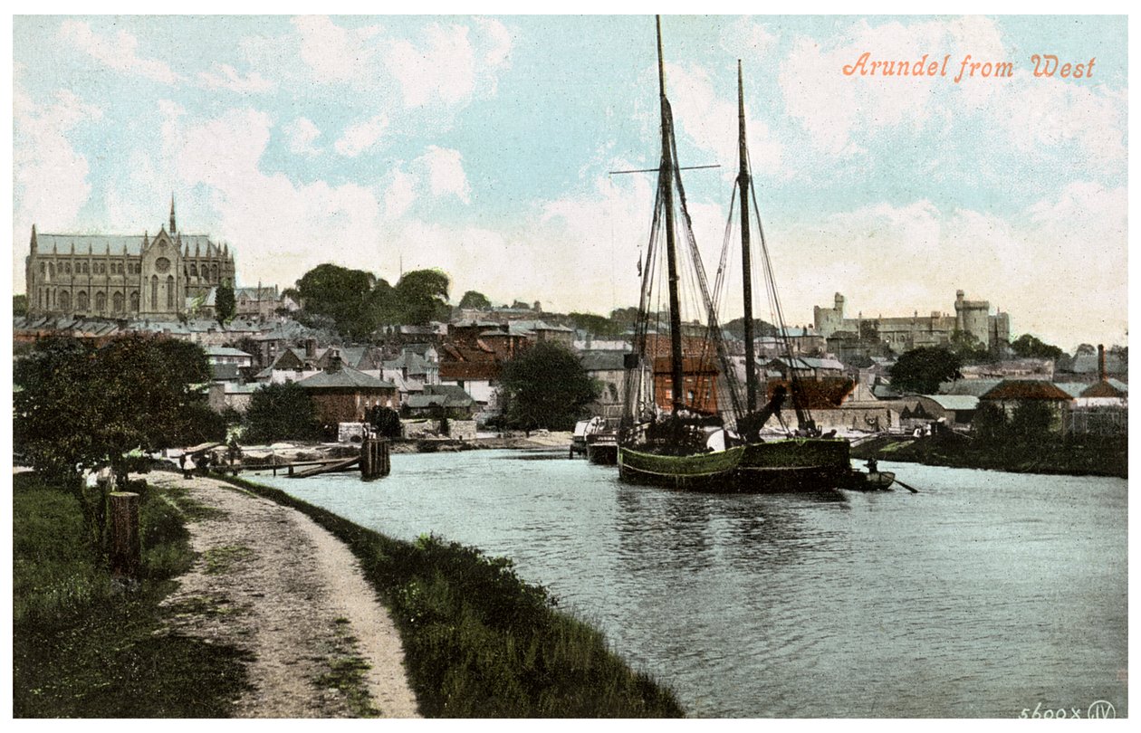 Arundel, Sussex, tidigt 1900-tal av Unbekannt