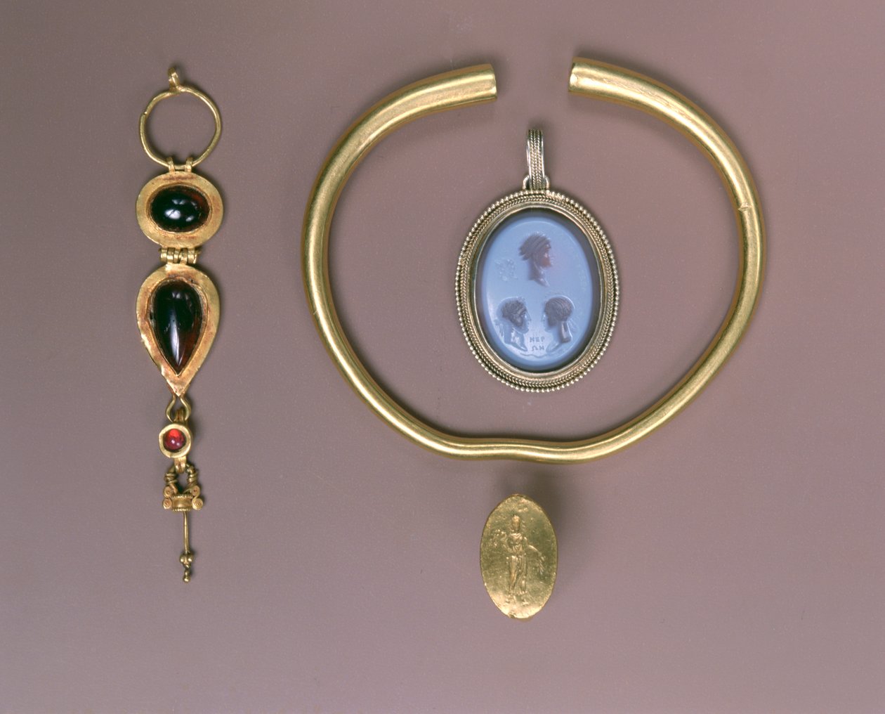 Blandade grekiska och romerska smycken, 300-talet f.Kr.-1600-talet av Unbekannt