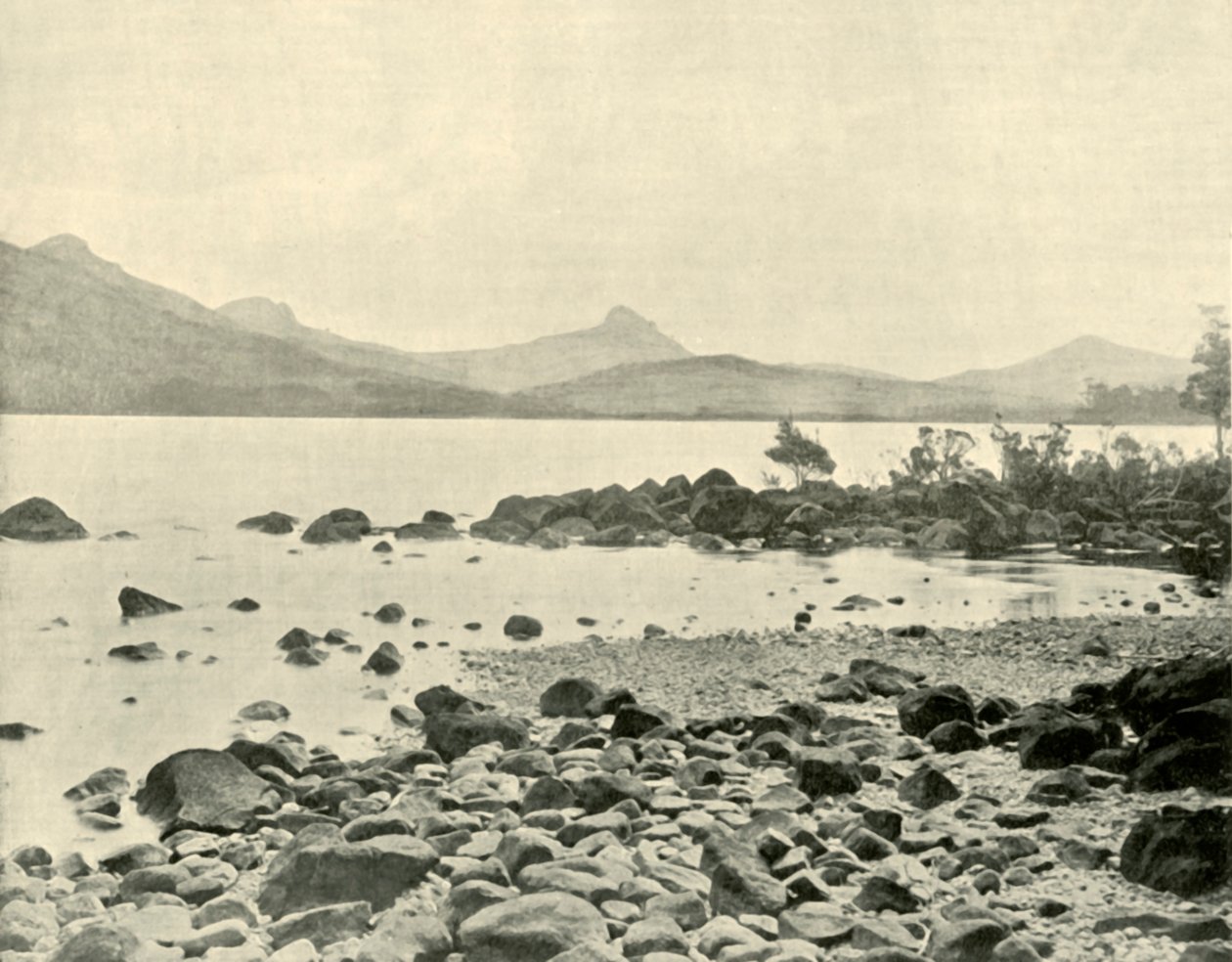 Vid Lake St. Clair, 1901. av Unbekannt