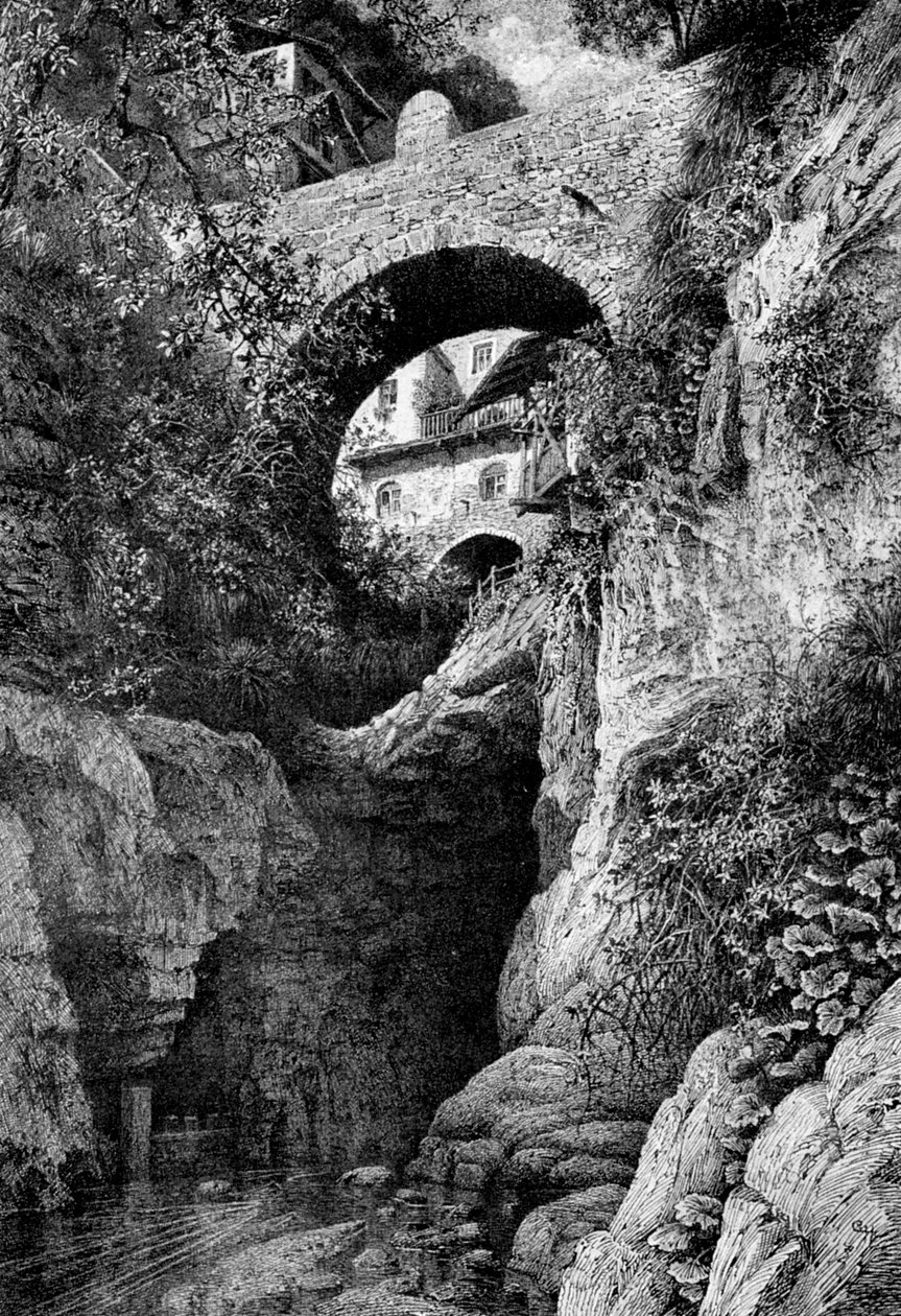 På St Gingolph, Savoie, 1900 av Unbekannt