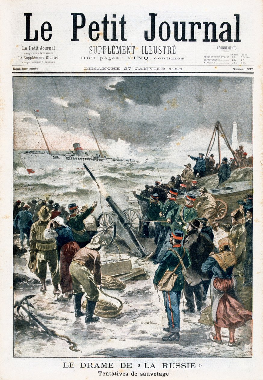 Räddningsförsök, 1901 av Unbekannt