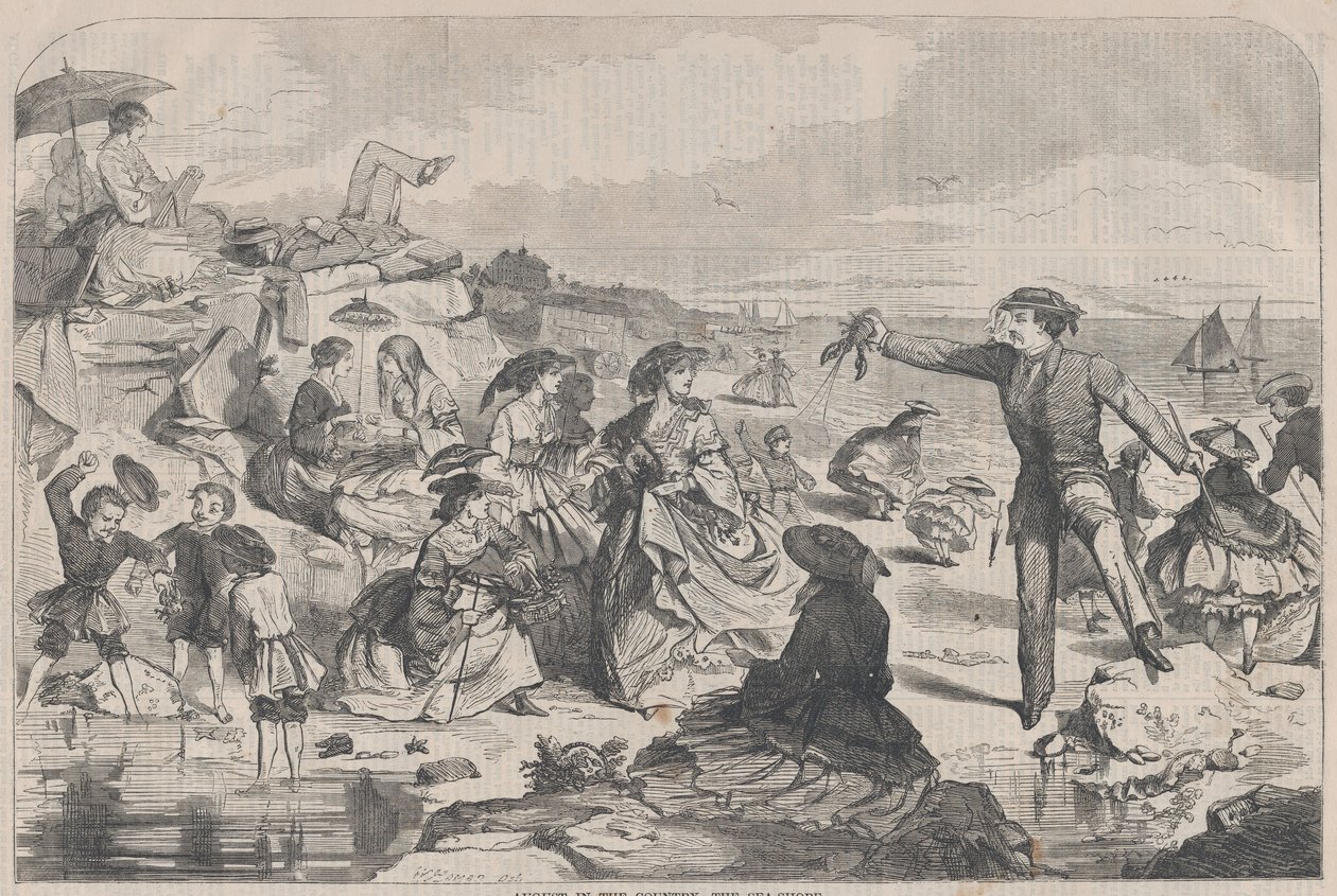 Augusti på landet - The Sea-Shore Harper