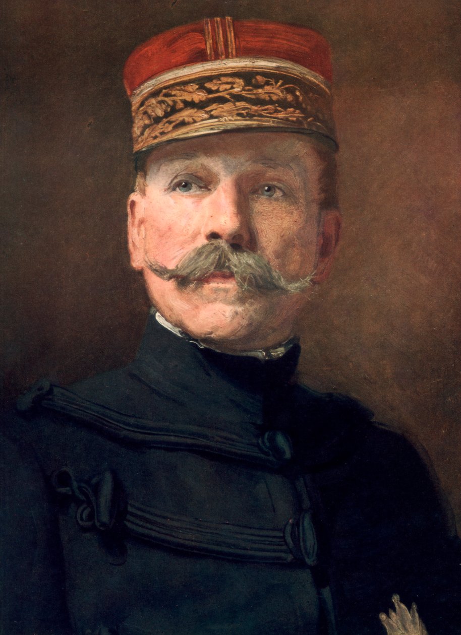 Auguste Dubail, fransk general från första världskriget, 1926 av Unbekannt
