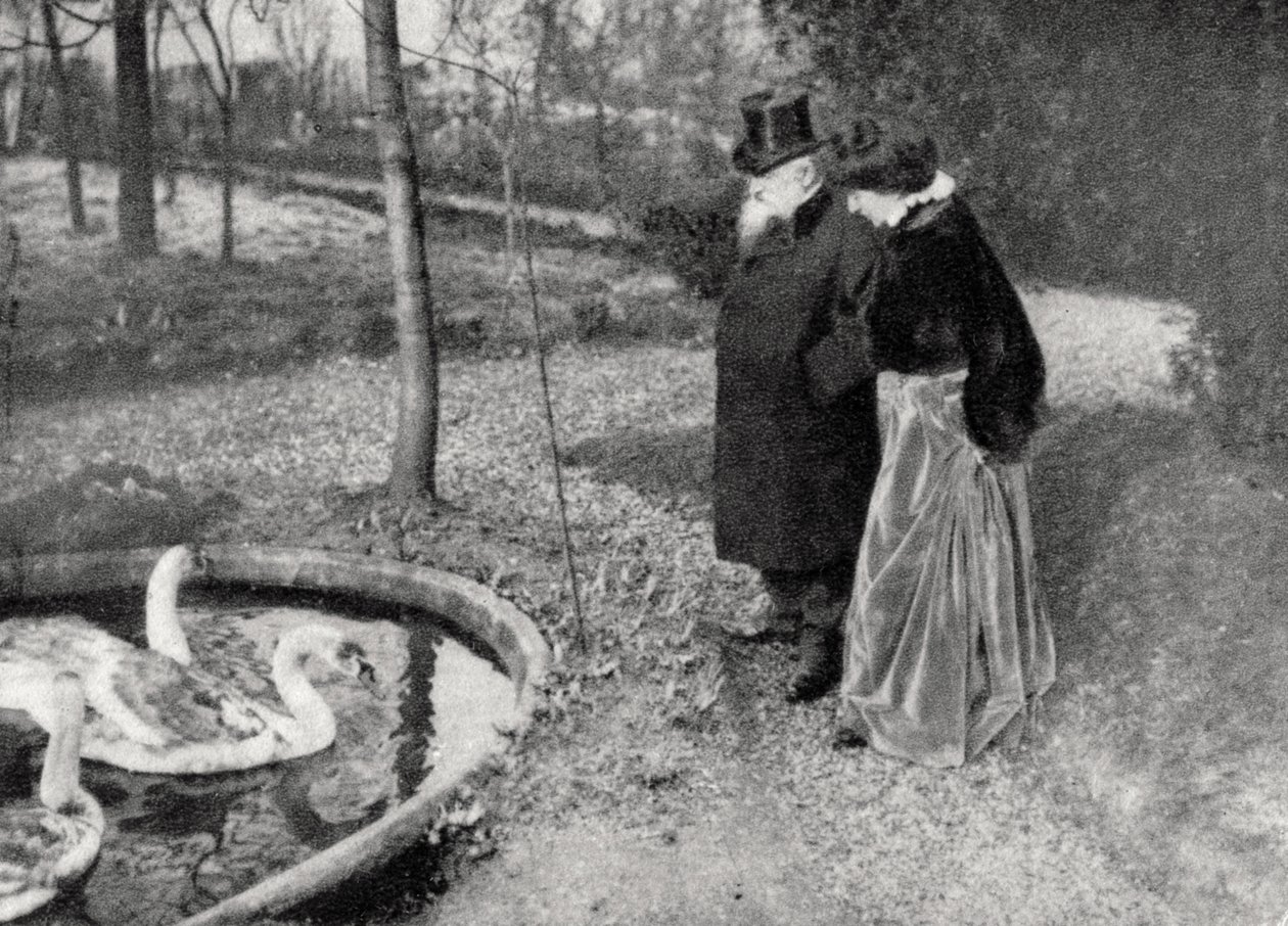 Auguste Rodin, fransk skulptör, 1895 av Unbekannt