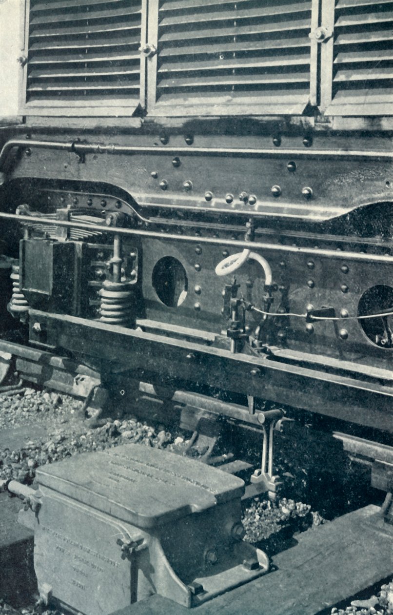 Automatiskt tågstopp, 1922. av Unbekannt