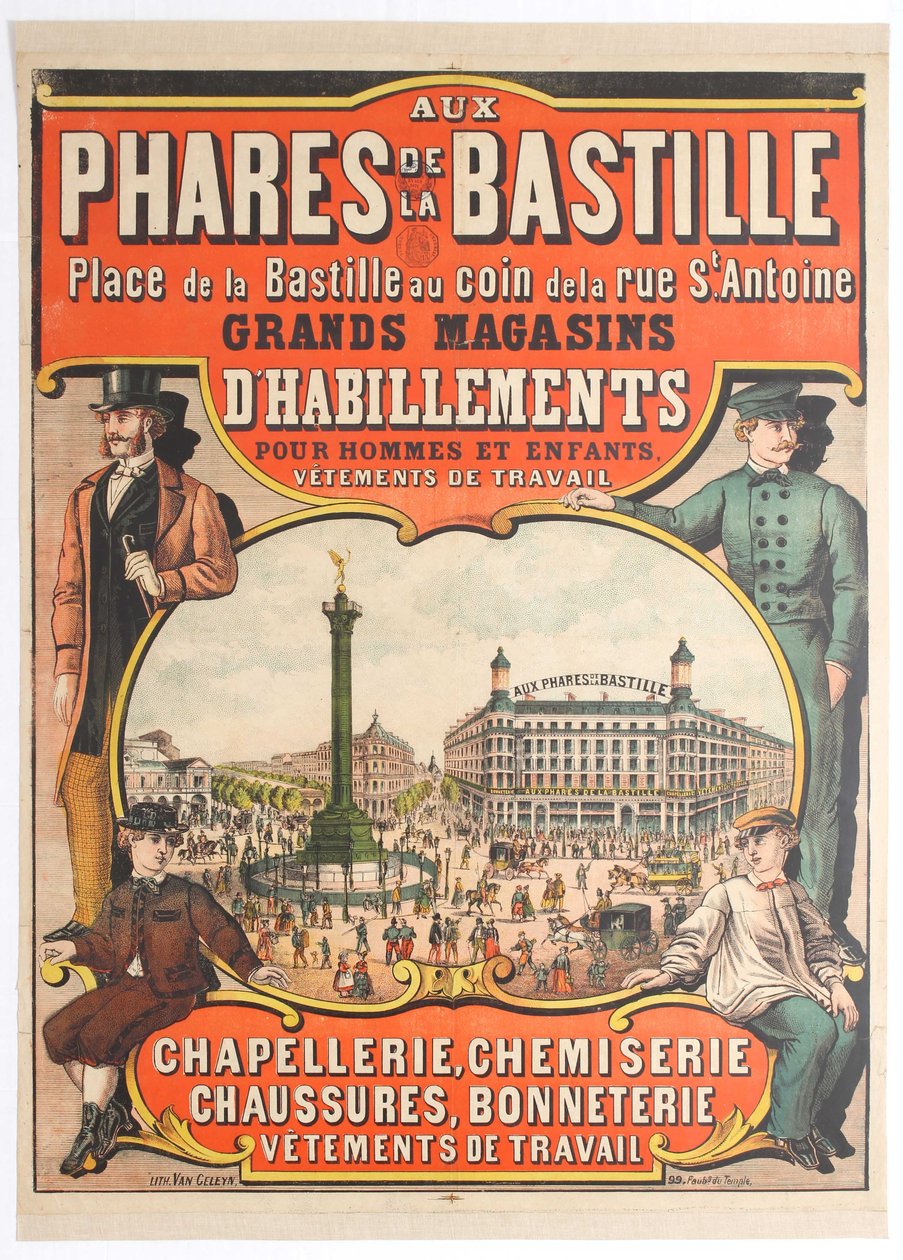 Vid bastiljens fyrar, 1890-talet. av Unbekannt